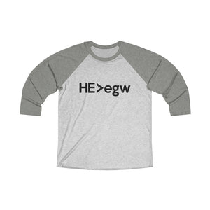 HE Is Greater Than EGW Baseball Tee - Adventist Apparel