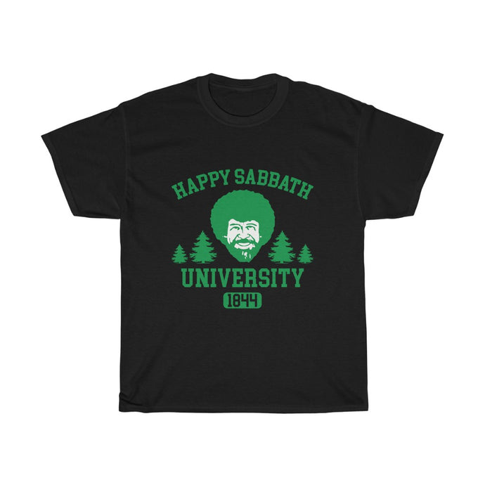 Happy Sabbath University Unisex Tee - Adventist Apparel