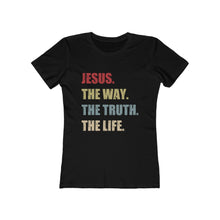 Load image into Gallery viewer, The Way The Truth The Life Women&#39;s Tee - Adventist Apparel
