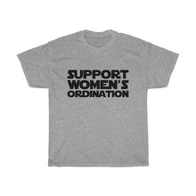 Load image into Gallery viewer, Support Women&#39;s Ordination Unisex Tee - Adventist Apparel
