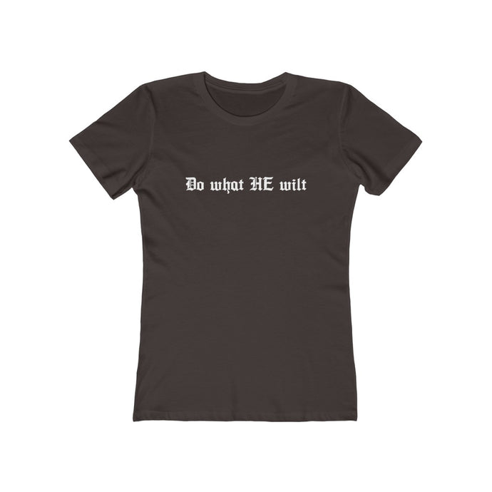 Do What HE Wilt Women's Tee - Adventist Apparel