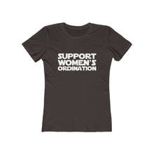 Load image into Gallery viewer, Support Women&#39;s Ordination Women&#39;s Tee - Adventist Apparel
