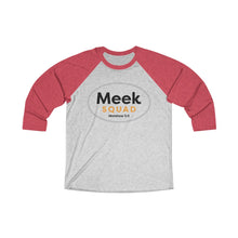 Load image into Gallery viewer, Meek Squad Baseball Tee - Adventist Apparel
