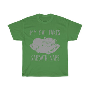 My Cat Takes Sabbath Naps Unisex Tee - Adventist Apparel