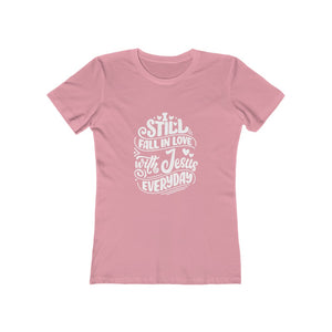 Fall In Love With Jesus Everyday Women's Tee - Adventist Apparel