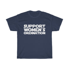 Load image into Gallery viewer, Support Women&#39;s Ordination Unisex Tee - Adventist Apparel
