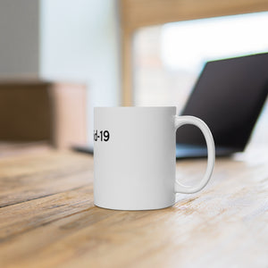 He Is Greater Than Covid-19 Mug - Adventist Apparel