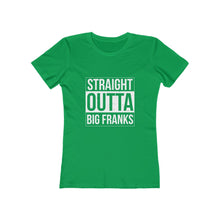 Load image into Gallery viewer, Straight Outta Big Franks Women&#39;s Tee - Adventist Apparel
