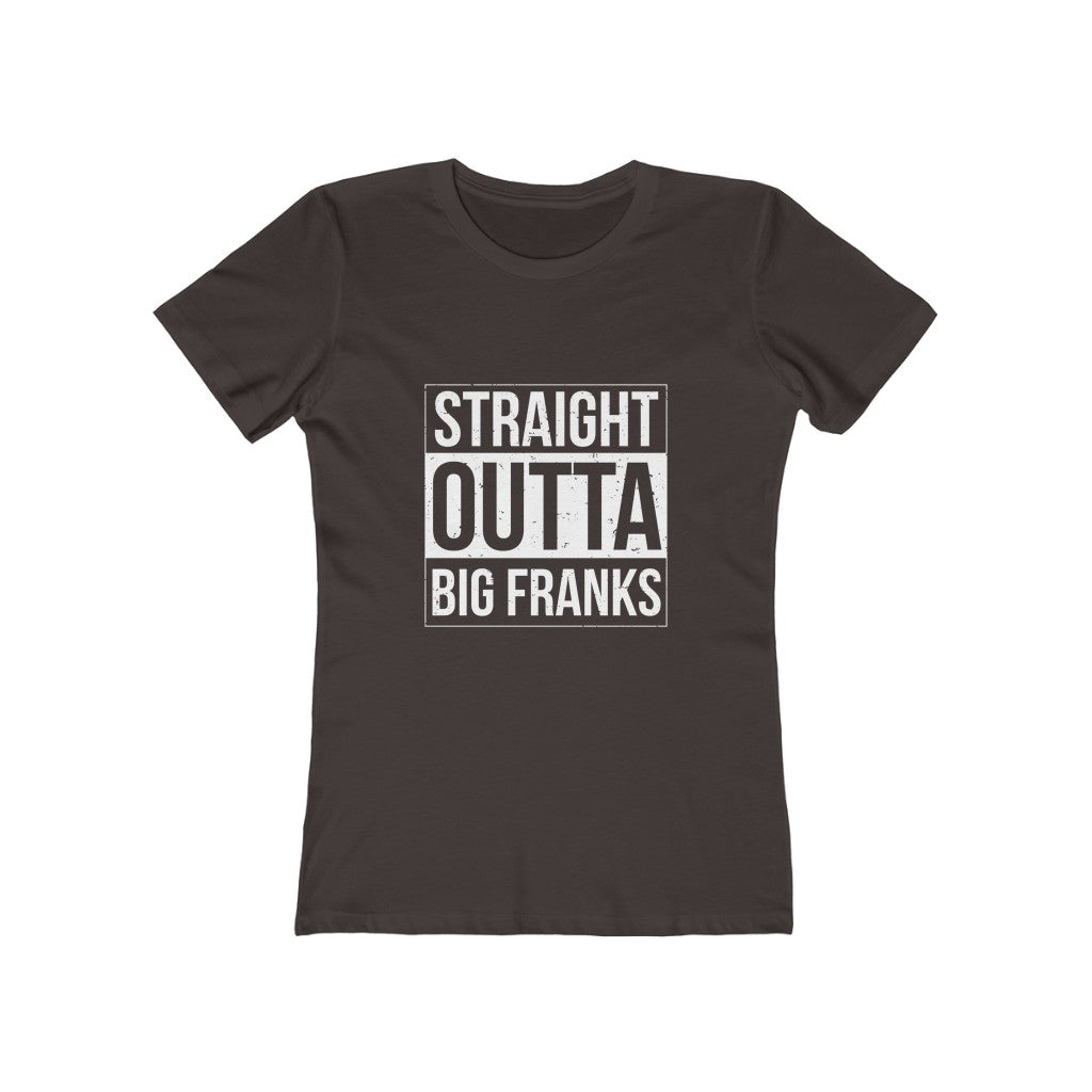 Straight Outta Big Franks Women's Tee - Adventist Apparel