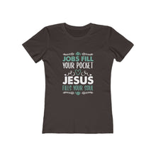 Load image into Gallery viewer, Jesus Fills Your Soul Women&#39;s Tee - Adventist Apparel
