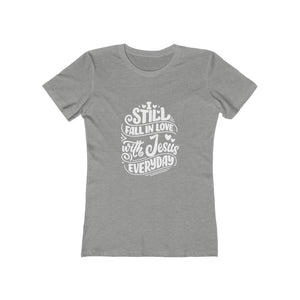 Fall In Love With Jesus Everyday Women's Tee - Adventist Apparel