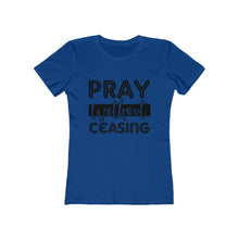 Load image into Gallery viewer, Pray Without Ceasing Women&#39;s Tee - Adventist Apparel
