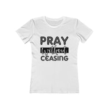 Load image into Gallery viewer, Pray Without Ceasing Women&#39;s Tee - Adventist Apparel
