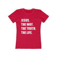 Load image into Gallery viewer, The Way The Truth The Life Women&#39;s Tee - Adventist Apparel
