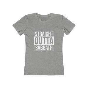 Straight Outta Sabbath Women's Tee - Adventist Apparel