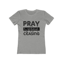 Load image into Gallery viewer, Pray Without Ceasing Women&#39;s Tee - Adventist Apparel
