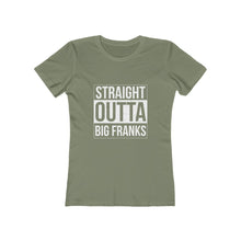 Load image into Gallery viewer, Straight Outta Big Franks Women&#39;s Tee - Adventist Apparel
