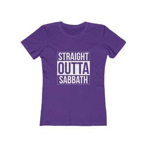 Straight Outta Sabbath Women's Tee - Adventist Apparel