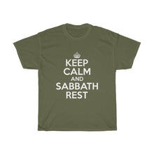 Load image into Gallery viewer, Keep Calm Sabbath Rest Unisex Tee - Adventist Apparel
