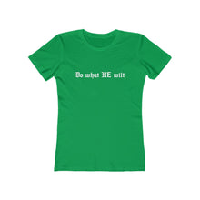 Load image into Gallery viewer, Do What HE Wilt Women&#39;s Tee - Adventist Apparel

