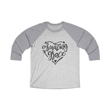 Load image into Gallery viewer, Amazing Grace Baseball Tee - Adventist Apparel
