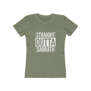 Straight Outta Sabbath Women's Tee - Adventist Apparel