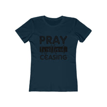 Load image into Gallery viewer, Pray Without Ceasing Women&#39;s Tee - Adventist Apparel
