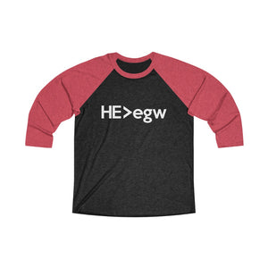 HE Is Greater Than EGW Baseball Tee - Adventist Apparel